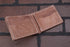 old world harness bifold wallet